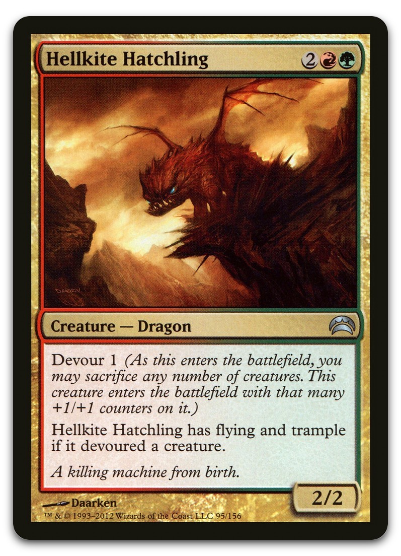 Hellkite Hatchling #95 (NM) Planechase 2012 PC2 Magic MTG