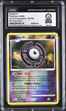 Pokemon Card Unown H 29/106 Reverse Holo Great Encounters CGC WORLD RECORD 1/1 on eBay
