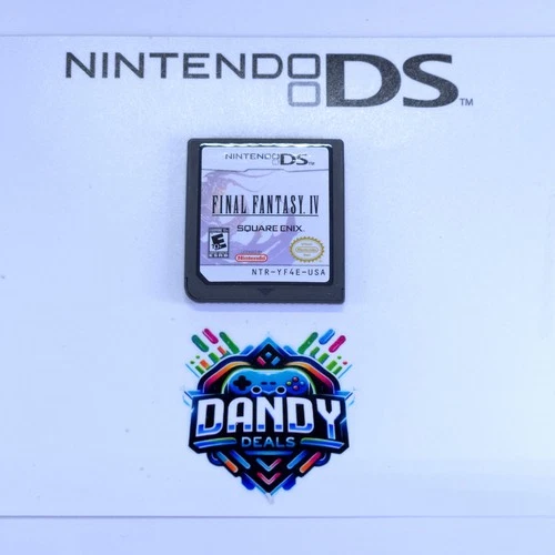 Final Fantasy 4 IV Authentic, Tested - Nintendo DS