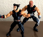 MARVEL LEGENDS WEAPON X WOLVERINE & VARIANT WOLVERINE LOOSE FIGURES