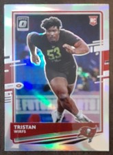 Tristan Wirfs RC 2020 Panini Donruss #P-279 Optic Preview Holo Prizm Buccaneers