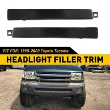 For 1998 1999 2000 Toyota Tacoma Headlight Filler Trim Panels Right Left Pair