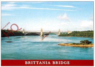 Ansichtskarte: Anglesey, Bretagne Brücke