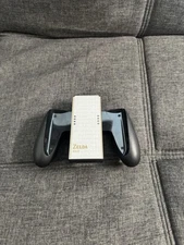 Authentic Black Genuine Nintendo Switch OLED Joy-Con Controller Comfort Grip