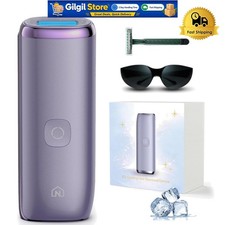 Sapphire Ice Cooling IPL Hair Removal Device - Fast Results in 2 Weeks Violet 