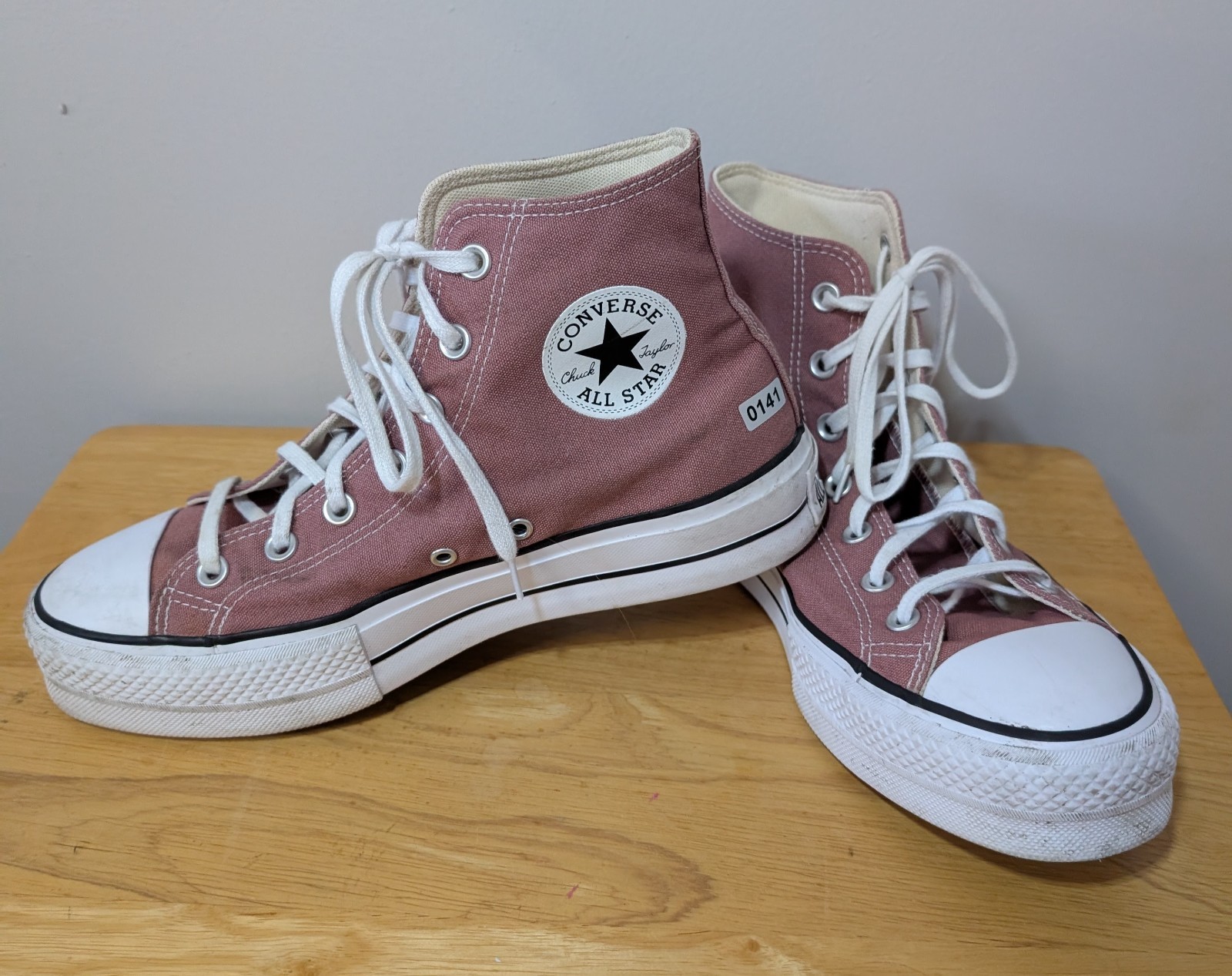 Converse All Star Chuck Taylor Lift Platform Hi Top A01367F Women Size 9 Men 7