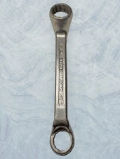 Vintage 5” Stubby 9/16" x 1/2" Offset Box End Wrench SAE Germany  Chrom-Vanadium