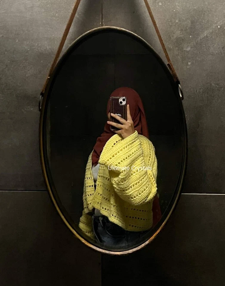 Handmade Crochet Cardigan - Oversized Fit, Cozy & Stylish Women's Sweater  - Image 2 of 4