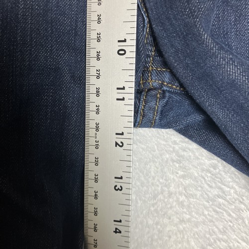 Brooks Brothers Jeans Herren 36x33 gerades Bein dunkle Waschung Baumwolle USA Etikett 36x34 - Bild 7 von 16