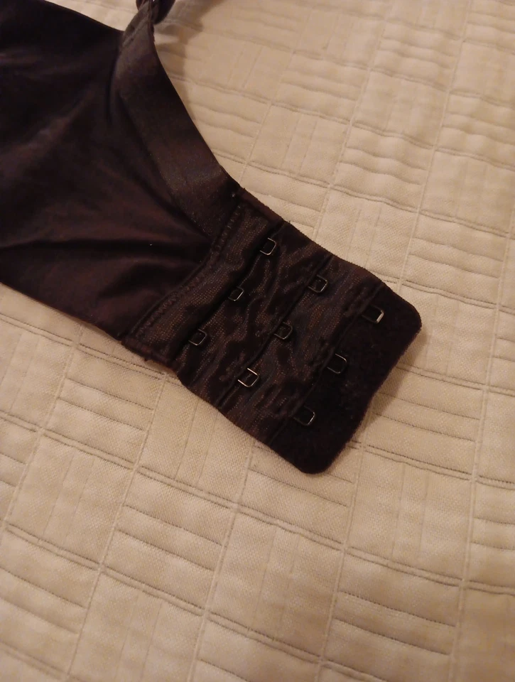 Sweet Nothings Women's Size 38DD Underwire Bra Black With Lace - Image 3 of 4