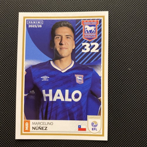 Panini EFL stickers 2025/26 - Marcelino Nunez Ipswich - No.153