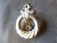 1 x Vintage Gothic Style Door Drawer Cupboard Drop Ring Pull Handle Knob Salvage