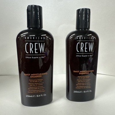 2 Pack ---  American Crew Daily Moisturizing Cleansing Shampoo 8.4 oz