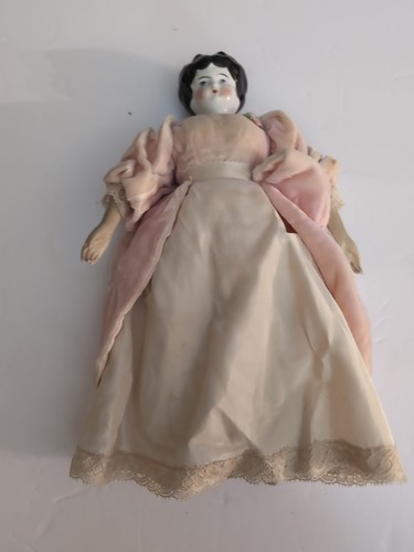 Vintage 12.5" China Head Doll Marked Germany