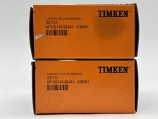 Timken SET31 Tapered Roller Bearing Lot of 2 New Open Box