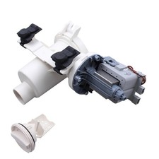 Washer Drain Pump Assembly Compatible with Whirlpool, Maytag, Amana - Replaces 3