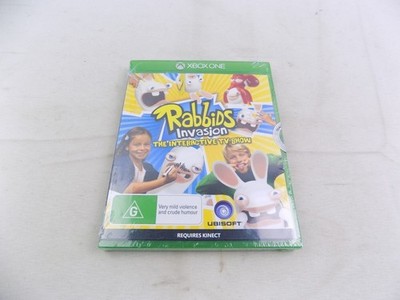 Brand New Sealed Xbox One Rabbids Invasion The Interactive TV Show