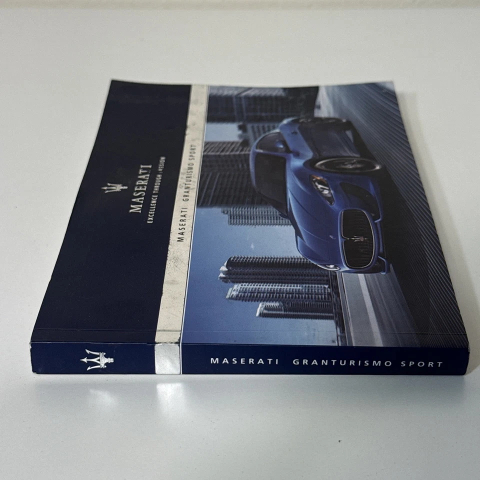 Maserati Granturismo 2013 manual para propietarios cupé deportivo convertible folleto OEM Foto 2 de 4