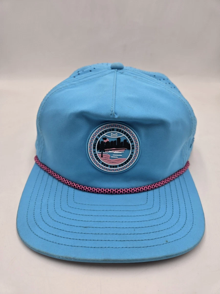 Casquette Melin Coronado – Homme – Bleu Imprimé Argyle – Taille CL 58cm – NEUF SANS ETIQ
