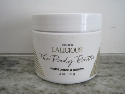 LALICIOUS ~''The Body Butter'' Moisturize & Renew ~ Travel 2 oz ~ NEW SEALED