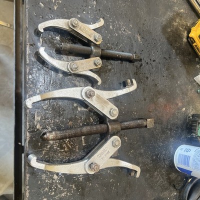 OTC USA Made Pair Of 2 Jaw Pullers 1002 1024