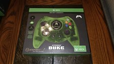 Hyperkin Duke Xbox One Controller Transparent Green, Edition M01668-GN