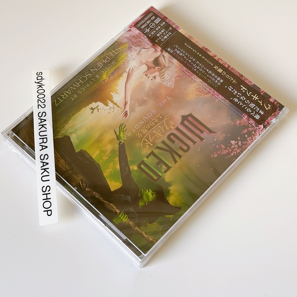 Wicked The Soundtrack CD Japan Bonus Tracks 3BT Movie OST Wicked The Soundtrack CD Japan Bonus Tracks 3BT Movie OST