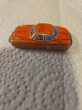 Vintage 1950's Small Tin Taxi Car Made in Japan 2.25"