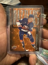 2025-26 Upper Deck Dazzlers Matthew Schaefer # DZ-57 Orange RC  Rookie SP