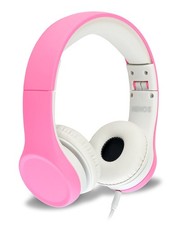 Children Kids Children's Volume Limited Headphones for Foldable 12, Pink