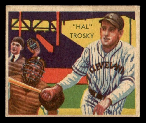 Hal Trosky #70 1936 Diamond Stars card