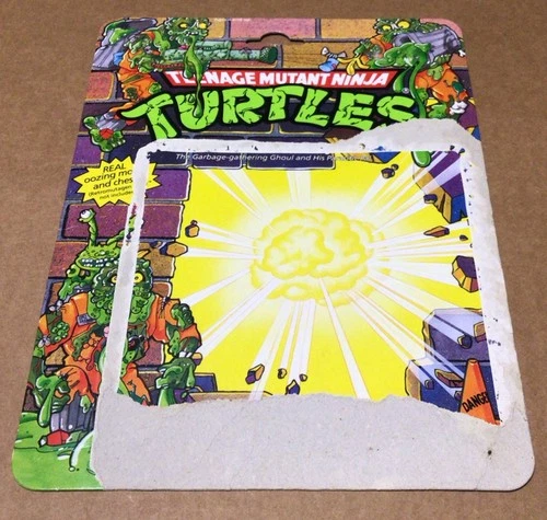 Muckman Joe Eyeball TMNT 1990 Full Card Vintage Teenage Mutant Ninja Turtles H9