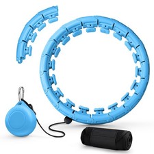 Weighted Fit Hoop Plus Size for Adult Weight Loss, 32 Detachable Links Smart Fit