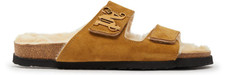 Palm Angels Comfy Open Toe Camel Slipper Sandals Size 43 10M 