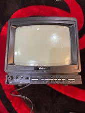 Vintage Vivitar CV-900 9" CRT Security Video Monitor 4 Camera Inputs 1995