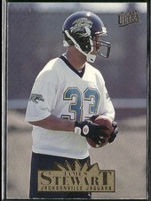 James Stewart Rookie RC Card 1995 Ultra #146 Jacksonville Jaguars. rookie card picture