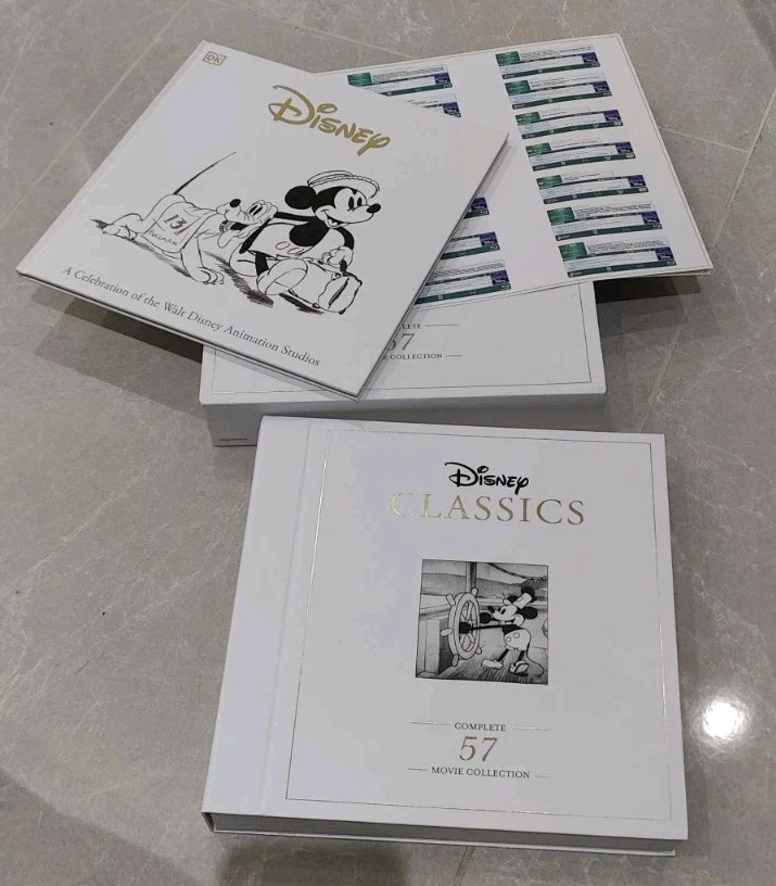 DISNEY CLASSICS 57 FILM SAMMLUNG 52 BLU RAY + 5 DVD MIT BUCH SELTEN - Bild 4 von 4