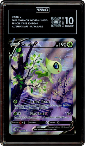Celebi V graded TAG 10 for sale on eBay