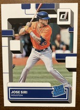 2022 donruss panini Jose Siri Rated rookie rookie card #62