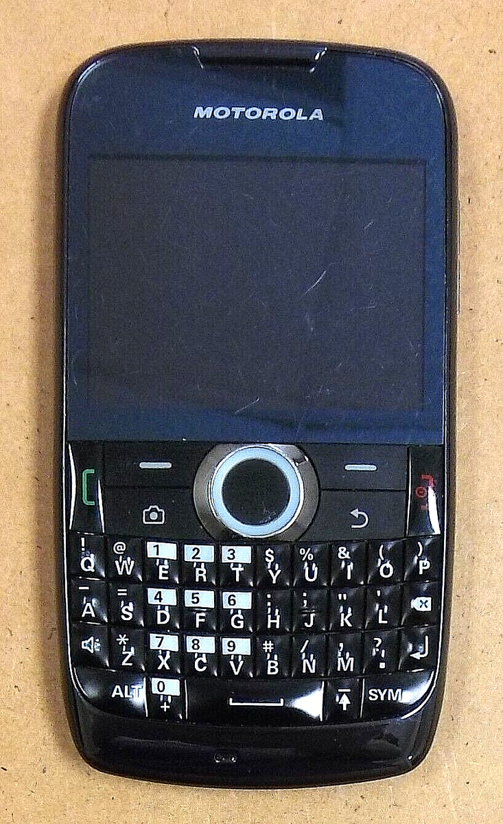 Motorola Theory WX430 - Black and Gray ( Boost Mobile ) Rare CDMA