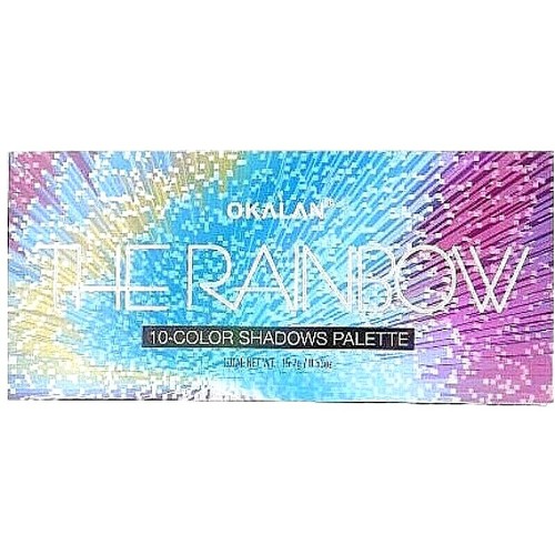 MAQUILLAJE PALETA SOMBRA DE OJOS - EL ARCO IRIS - OKALAN - Imagen 2 de 2