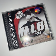 MLB 2003 (PlayStation 1, 2002) *Case & Manual Only No Game*