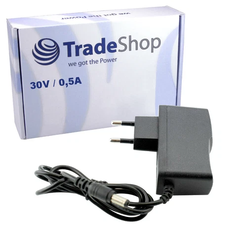Siemens Bosch Netzteil EU-Stecker 30V 12006117 für Akkustaubsauger NEU