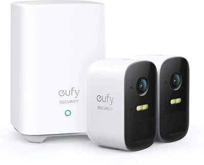 eufy 1080P eufyCam 2C Wireless Security System Outdoor Wi-Fi Camera Night Vision
