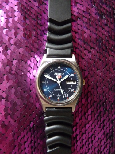 blue dial military stainless automatic analogue mens watch g10