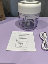 Multifunctional Electric Chopper - Wireless Portable Electric Garlic Masher