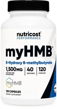 Nutricost Performance myHMB Supplement (1500mg) 120 Capsules