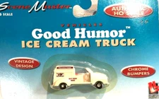 RTR Life-Like Scene Master #1646 Good Humor Ice Cream Truck BUILT/LAYOUT-DISPLAY