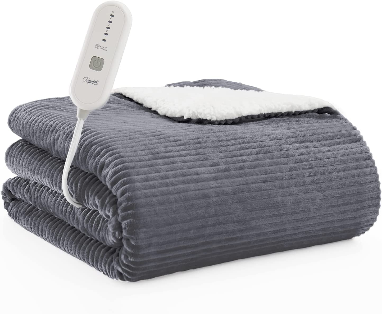 Heated Blanket Electric Throw - 50u0026#034;X60u0026#034; Heating Blanket 4 Hours  Auto-Off | eBay