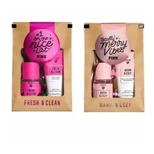 Victoria  s Secret PINK Fresh  Clean  Warm  Cozy Body Mist  Lotion Gift Set